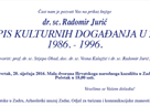 Predstavljanje knjige ''Ljetopis kulturnih događanja u Zadru 1986. – 1996.''